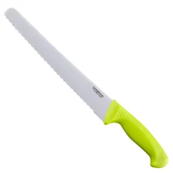 Cutlery Cook N Home 10 In. Wavy Serrated Wide Stainless Steel Bread Slicer Knife