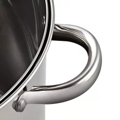 Cookware Cook N Home 16 Qt. Stainless Steel Stock Pot With Glass Lid -Weston Shop cook n home stock pots 02527 1f 1000
