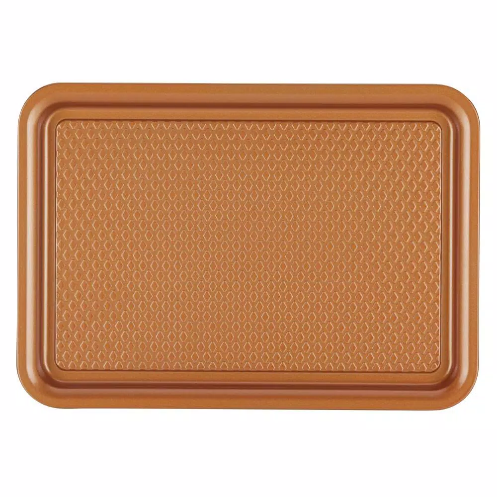 Ayesha Curry Ayesha Bakeware Toaster Oven Baking Set, Copper, 4-Piece - Image 5