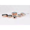 BergHOFF Vintage Collection 10-Piece Stainless Steel Cookware Set In Copper 1 BergHOFF Vintage Collection 10-Piece Stainless Steel Cookware Set In Copper -Weston Shop copper berghoff cookware sets 2212298 64 1000