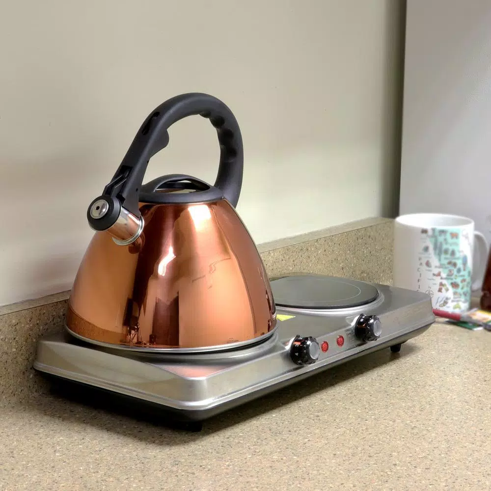 Cookware Mr. Coffee Clarendon 2.6 Qt. Whistling Tea Kettle 6 Cookware Mr. Coffee Clarendon 2.6 Qt. Whistling Tea Kettle - Image 4