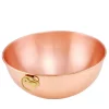 Bakeware Old Dutch 5 Qt. Solid Copper Beating Bowl -Weston Shop copper old dutch mixing bowls 770 64 1000