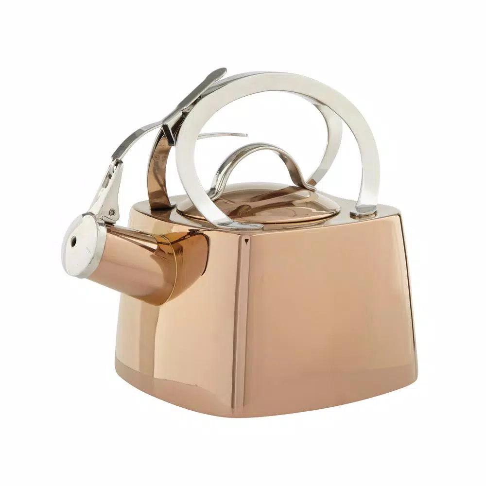 Cookware Old Dutch DuraCopper 8.45-Cup Stovetop Tea Kettle In Copper 6 Cookware Old Dutch DuraCopper 8.45-Cup Stovetop Tea Kettle In Copper - Image 4