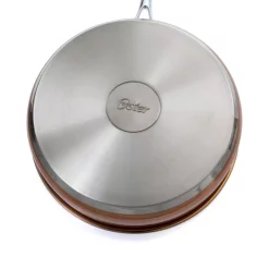 Alternative view of Oster Carabello 9-Piece Stainless Steel Nonstick Cookware Set In Copper