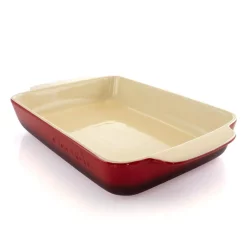 Bakeware Crock-Pot Artisan 5.6 Qt. Red Stoneware Bake Pan