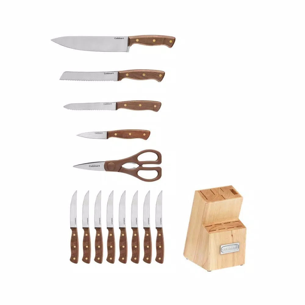 Cutlery Cuisinart Triple Rivet 14-Piece Stainless Steel Knife Set - Image 2