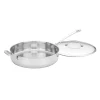 Cookware Cuisinart Contour 5 Qt. Stainless Steel Saute Pan With Glass Lid 1 Cookware Cuisinart Contour 5 Qt. Stainless Steel Saute Pan With Glass Lid -Weston Shop cuisinart saute pans 433 30h 64 1000