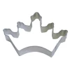 Bakeware CybrTrayd 12-Piece Crown Coronation 3.5 In. Tinplate Steel Cookie Cutter & Recipe