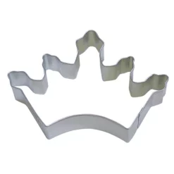 Bakeware CybrTrayd 12-Piece Crown Coronation 3.5 In. Tinplate Steel Cookie Cutter & Recipe