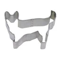 Bakeware CybrTrayd 12-Piece Corgi 3.75 In. Tinplated Steel Cookie Cutter & Recipe