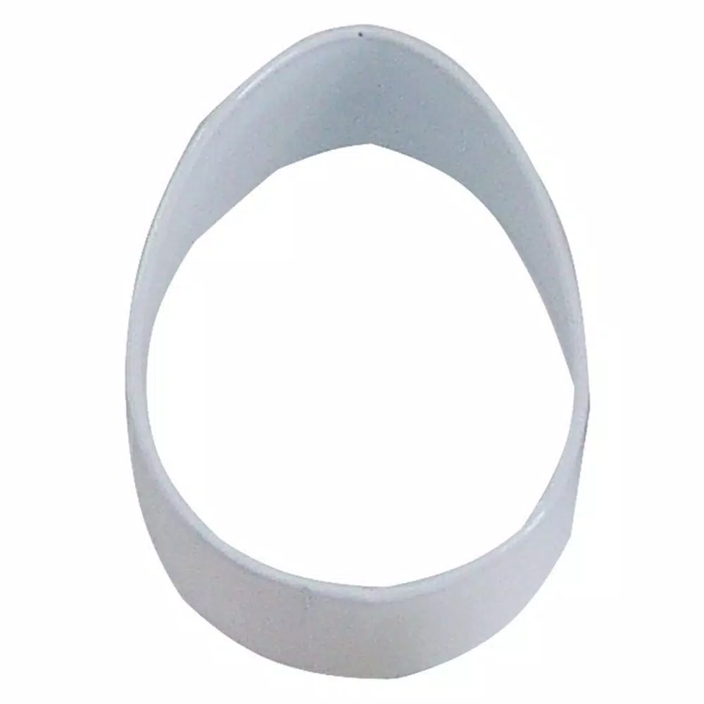 Bakeware CybrTrayd 12-Piece 2.5 In. Easter Egg White Polyresin Cookie Cutter/Recipe 3 Bakeware CybrTrayd 12-Piece 2.5 In. Easter Egg White Polyresin Cookie Cutter/Recipe