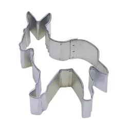 Bakeware CybrTrayd 12-Piece 3.5 In. Donkey Tinplated Steel Cookie Cutter And Recipe