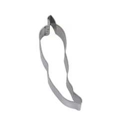 Bakeware CybrTrayd 12-Piece Chili Pepper 3.25 In. Tinplate Steel Cookie Cutter & Recipe