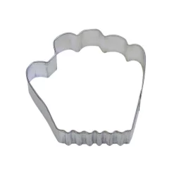 Bakeware CybrTrayd 12-Piece 3.75 In. Baseball Glove Tinplate Steel Cookie Cutter And Recipe