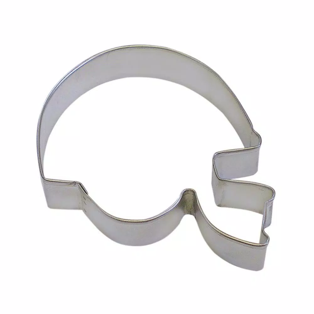 Bakeware CybrTrayd 12-Piece 4.5 In. Football Helmet Tinplate Steel Cookie Cutter & Recipe 3 Bakeware CybrTrayd 12-Piece 4.5 In. Football Helmet Tinplate Steel Cookie Cutter & Recipe