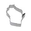 Bakeware CybrTrayd 12-Piece Wisconsin State Tinplated Steel Cookie Cutter & Recipe -Weston Shop cybrtrayd cookie cutters rm 1449 12lot 64 1000