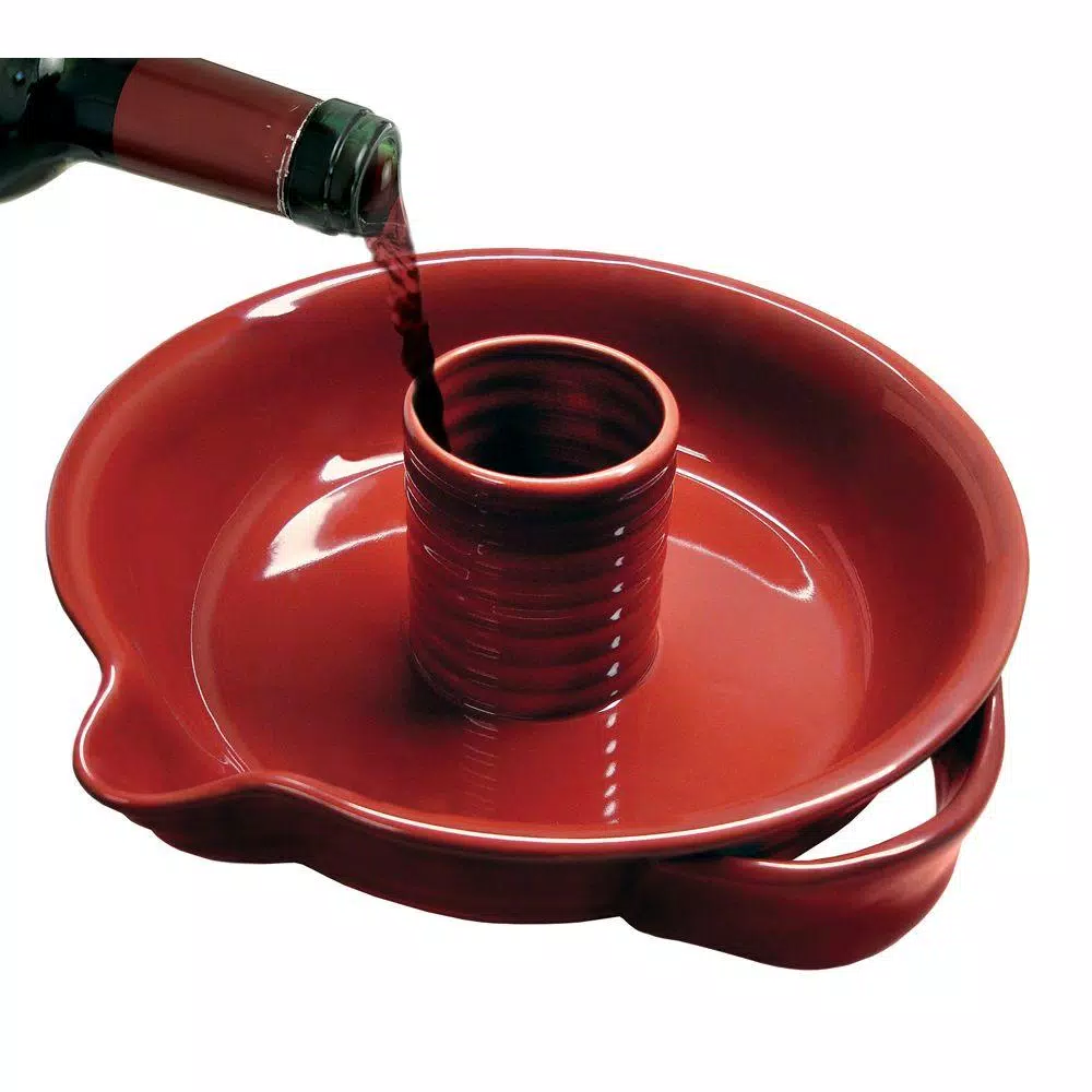 Cookware Epicureanist Chicken Roaster In Red 5 Cookware Epicureanist Chicken Roaster In Red - Image 3