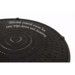 Kitchen Gadgets & Tools ExcelSteel 13 In. Silicone Splatter Screen With Non-Slip Grip -Weston Shop excelsteel splatter screens 223 4f 1000