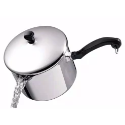 Cookware Farberware Classic Series 3 Qt. Stainless Steel Sauce Pan With Lid