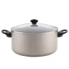 Cookware Farberware Dishwasher Safe 10.5 Qt. Aluminum Nonstick Stock Pot In Champagne With Glass Lid 2 Cookware Farberware Dishwasher Safe 10.5 Qt. Aluminum Nonstick Stock Pot In Champagne With Glass Lid -Weston Shop farberware stock pots 16354 64 1000