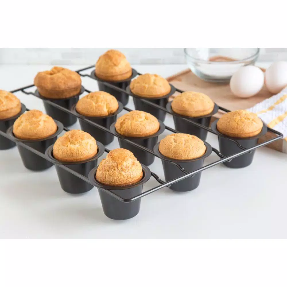 Bakeware Fox Run Non-Stick Mini Popover Pan 7 Bakeware Fox Run Non-Stick Mini Popover Pan - Image 5