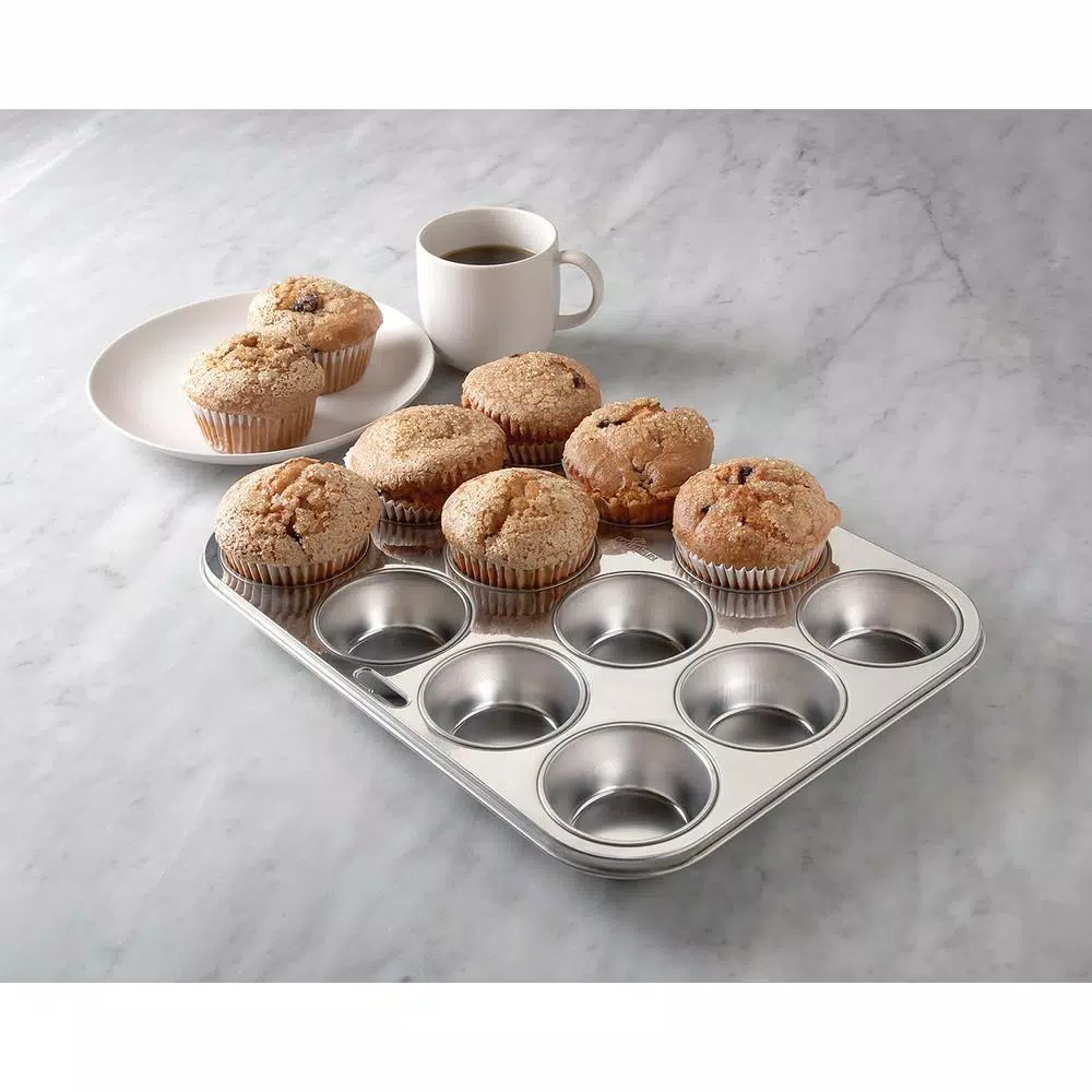 Bakeware Fox Run Ss Muffin Pan (12-Cup) 6 Bakeware Fox Run Ss Muffin Pan (12-Cup) - Image 4