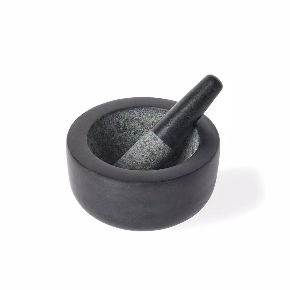 Kitchen Gadgets & Tools Fox Run 7 In. Dia Black Granite Mortar And Pest 5 Kitchen Gadgets & Tools Fox Run 7 In. Dia Black Granite Mortar And Pest - Image 3