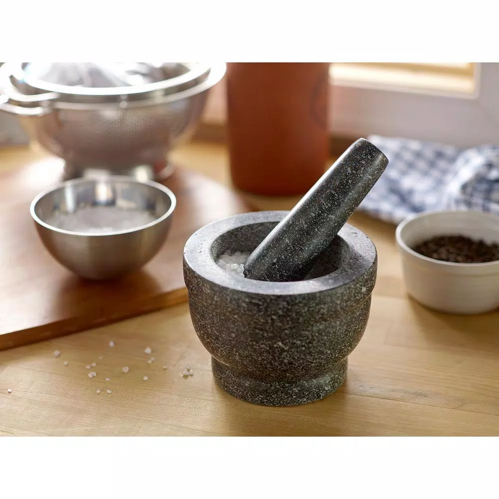 Kitchen Gadgets & Tools Fox Run 5.5 In. Granite Mortar And Pestle 6 Kitchen Gadgets & Tools Fox Run 5.5 In. Granite Mortar And Pestle - Image 4
