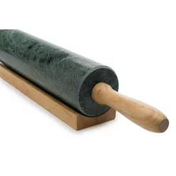 Bakeware Fox Run Green MRBL Rolling Pin/Base -Weston Shop fox run rolling pins 3842 1f 1000