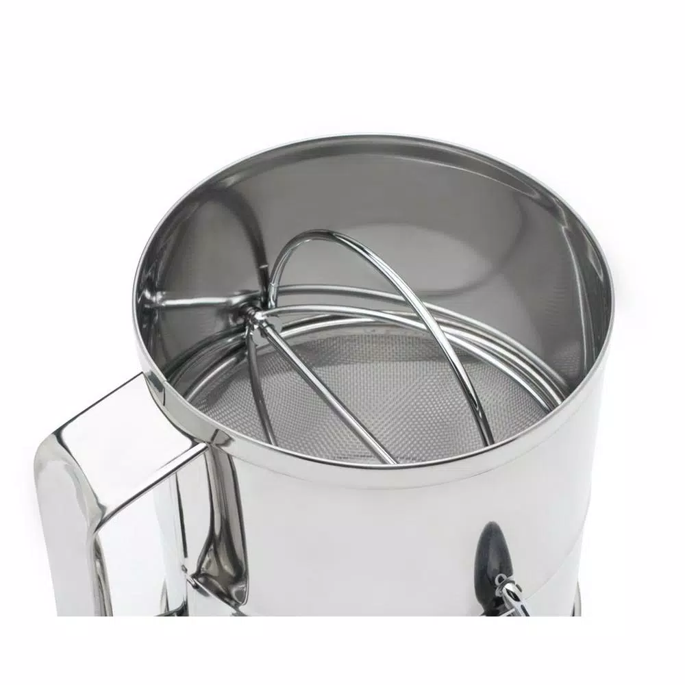 Kitchen Gadgets & Tools Fox Run Flour Sifter 8 Cup 5 Kitchen Gadgets & Tools Fox Run Flour Sifter 8 Cup - Image 3