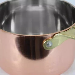 Cookware Gibson Home Rembrandt 1 Qt. Aluminum Sauce Pan In Copper 8 Cookware Gibson Home Rembrandt 1 Qt. Aluminum Sauce Pan In Copper -Weston Shop gibson home sauce pans 985106007m 4f 1000