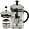 Cookware Ovente 3.3-Cup 27 Oz. Stainless Steel And Heat Tempered Borosilicate Tea Maker Retractable With Infuser 2 Cookware Ovente 3.3-Cup 27 Oz. Stainless Steel And Heat Tempered Borosilicate Tea Maker Retractable With Infuser -Weston Shop glass ovente tea kettles fgc27t 64 1000