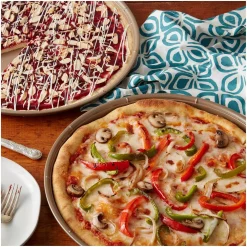 Bakeware Wilton Ceramic-Coated 14 In. Non-Stick Pizza Pans (Set Of 2) 8 Bakeware Wilton Ceramic-Coated 14 In. Non-Stick Pizza Pans (Set Of 2) -Weston Shop gold wilton bakeware sets 2104 3931 c3 1000