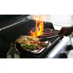 Cookware Gotham Steel 12 In. X 11 In. Aluminum Ti-Ceramic Non-Stick Square Reversible Double Grill 7 Cookware Gotham Steel 12 In. X 11 In. Aluminum Ti-Ceramic Non-Stick Square Reversible Double Grill -Weston Shop gotham steel griddles grill pans 1220 31 1000