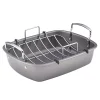 Cookware Circulon 17 In. X 13 In. Nonstick Bakeware Roaster With U-Rack 2 Cookware Circulon 17 In. X 13 In. Nonstick Bakeware Roaster With U-Rack -Weston Shop gray circulon roasting pans 56539 64 1000