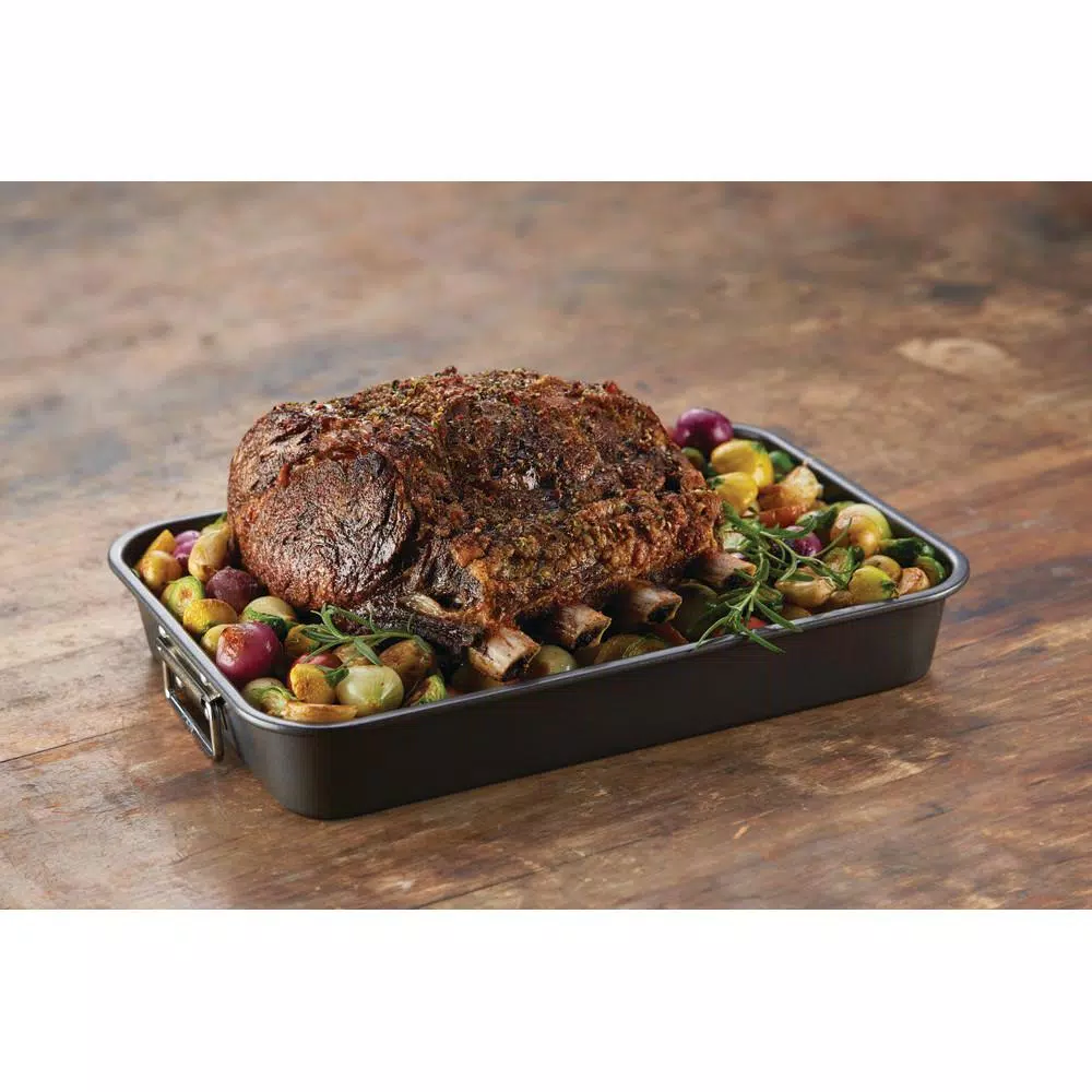 Cookware Farberware Bakeware Steel Roasting Pan 5 Cookware Farberware Bakeware Steel Roasting Pan - Image 3