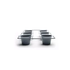 Bakeware Fox Run Popover Pan (Set Of 6) 9 Bakeware Fox Run Popover Pan (Set Of 6) -Weston Shop gray fox run cupcake pans muffin pans 4754 4f 1000