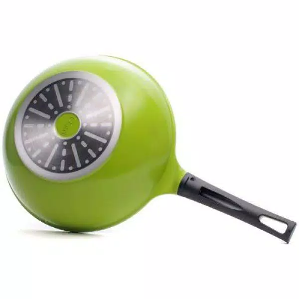 Cookware Ozeri Green Earth 14.5 In. Aluminum Ceramic Nonstick Frying Pan In Green 6 Cookware Ozeri Green Earth 14.5 In. Aluminum Ceramic Nonstick Frying Pan In Green - Image 4