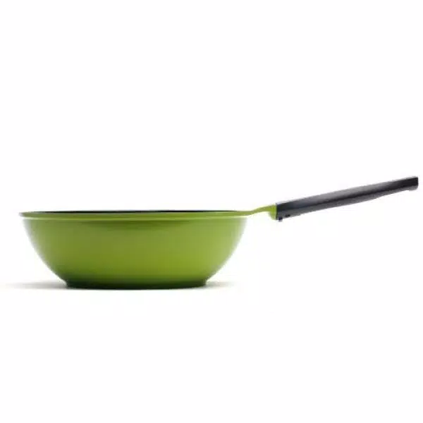 Cookware Ozeri Green Earth 14.5 In. Aluminum Ceramic Nonstick Frying Pan In Green 4 Cookware Ozeri Green Earth 14.5 In. Aluminum Ceramic Nonstick Frying Pan In Green - Image 2