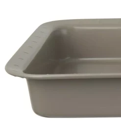 Bakeware BergHOFF Leo Carbon Steel Rectangular Baking Pan With Slicing Tool 6 Bakeware BergHOFF Leo Carbon Steel Rectangular Baking Pan With Slicing Tool -Weston Shop grey berghoff standard cake pans 2212259 c3 1000