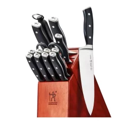 Cutlery Henckels Forged Accent 15-Piece Steel Knife Block Set