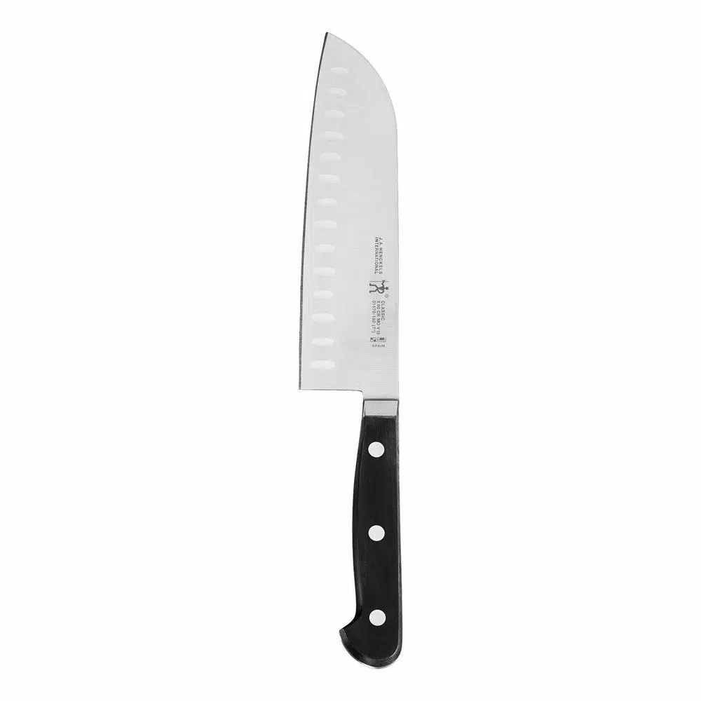 Cutlery Henckels CLASSIC 7 In. Hollow Edge Santoku Knife