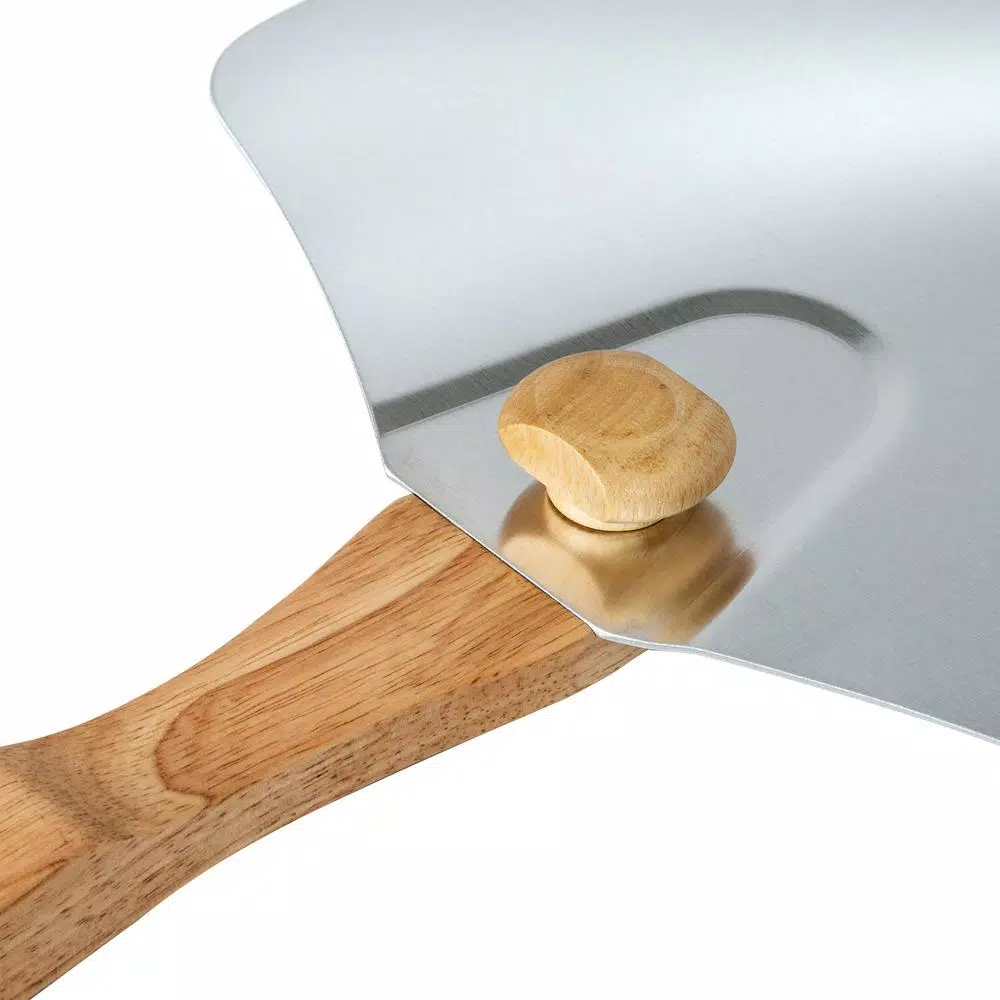 Bakeware Honey-Can-Do Honey-Can-Do 12 In. X 14 In. Aluminum Foldable Pizza Peel 4 Bakeware Honey-Can-Do Honey-Can-Do 12 In. X 14 In. Aluminum Foldable Pizza Peel - Image 2