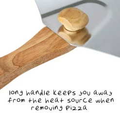 Bakeware Honey-Can-Do Honey-Can-Do 12 In. X 14 In. Aluminum Foldable Pizza Peel 15 Bakeware Honey-Can-Do Honey-Can-Do 12 In. X 14 In. Aluminum Foldable Pizza Peel -Weston Shop honey can do pizza stones pizza pans kch 08435 fa 1000