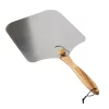 Bakeware Honey-Can-Do Honey-Can-Do 14 In. X 16 In. Aluminum Foldable Pizza Peel With Wood Handle 2 Bakeware Honey-Can-Do Honey-Can-Do 14 In. X 16 In. Aluminum Foldable Pizza Peel With Wood Handle -Weston Shop honey can do pizza stones pizza pans kch 08436 64 1000