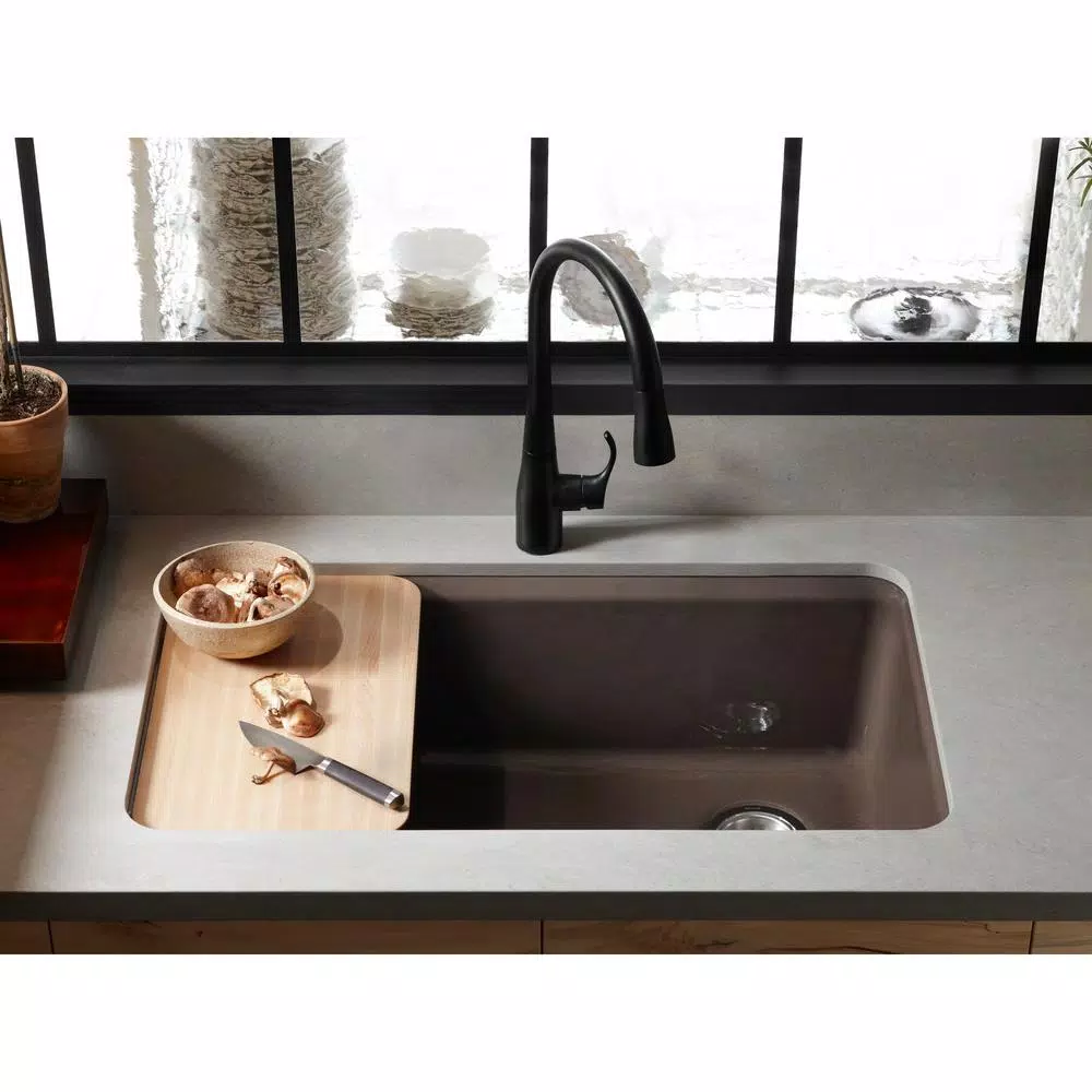 Cutlery KOHLER Riverby 10.5 In. X 17.375 In. Cutting Board In Maple Wood 5 Cutlery KOHLER Riverby 10.5 In. X 17.375 In. Cutting Board In Maple Wood - Image 3