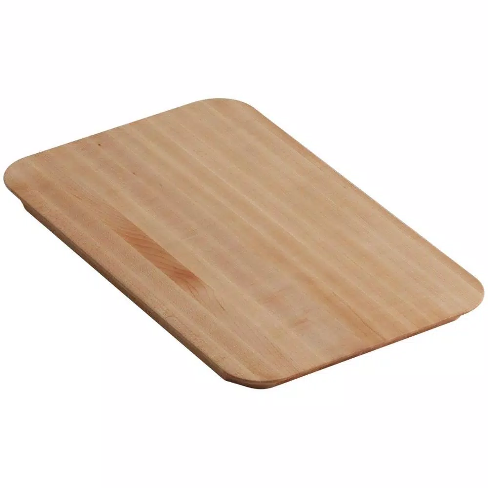 Cutlery KOHLER Riverby 10.5 In. X 17.375 In. Cutting Board In Maple Wood 3 Cutlery KOHLER Riverby 10.5 In. X 17.375 In. Cutting Board In Maple Wood