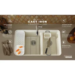 Alternative view of Cutlery KOHLER Riverby 10.5 In. X 17.375 In. Cutting Board In Maple Wood