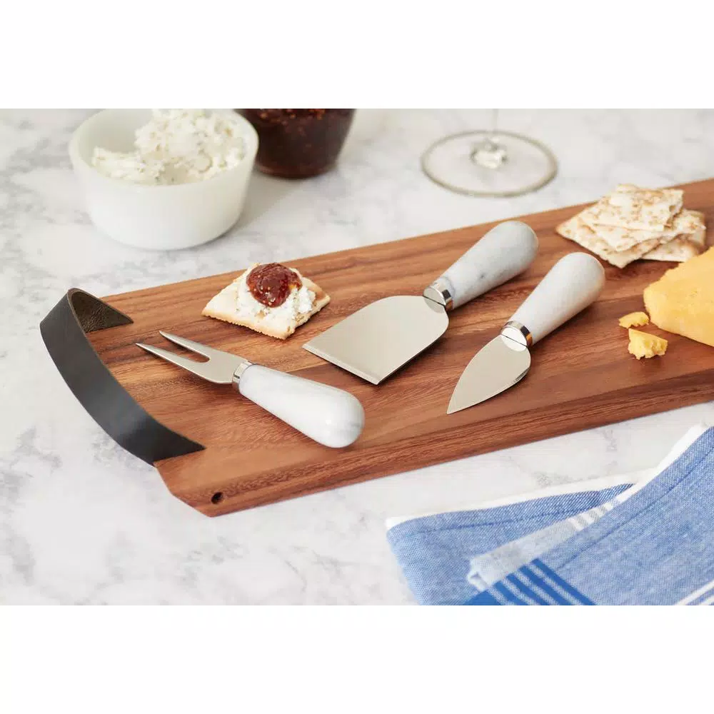 Kitchen Utensils Fox Run Marble Cheese Knives (Set Of 3) 6 Kitchen Utensils Fox Run Marble Cheese Knives (Set Of 3) - Image 4
