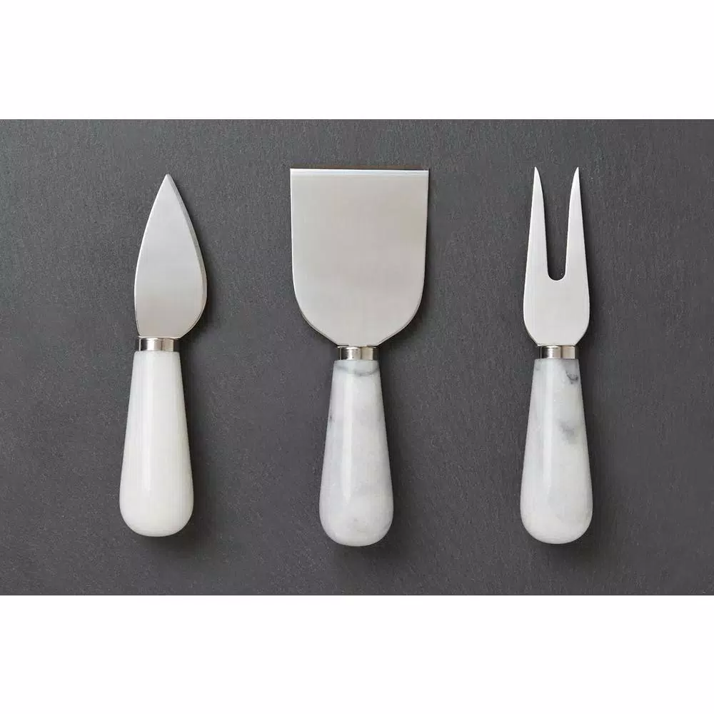 Kitchen Utensils Fox Run Marble Cheese Knives (Set Of 3) 5 Kitchen Utensils Fox Run Marble Cheese Knives (Set Of 3) - Image 3